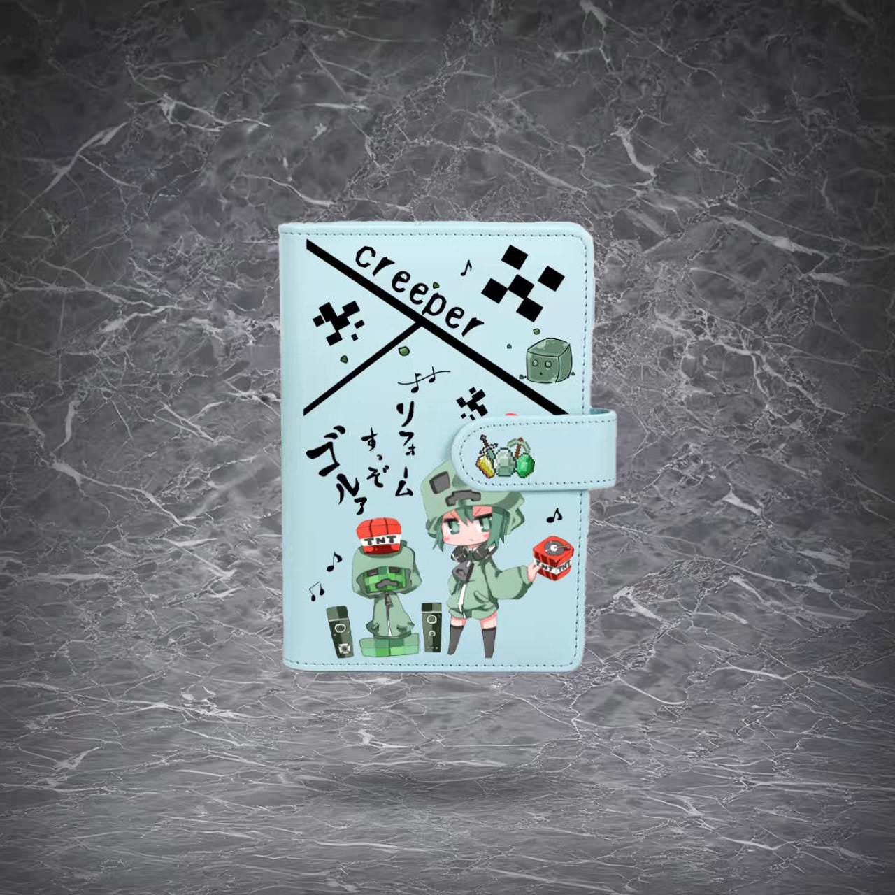 Minecraft Creeper Journal Notebook