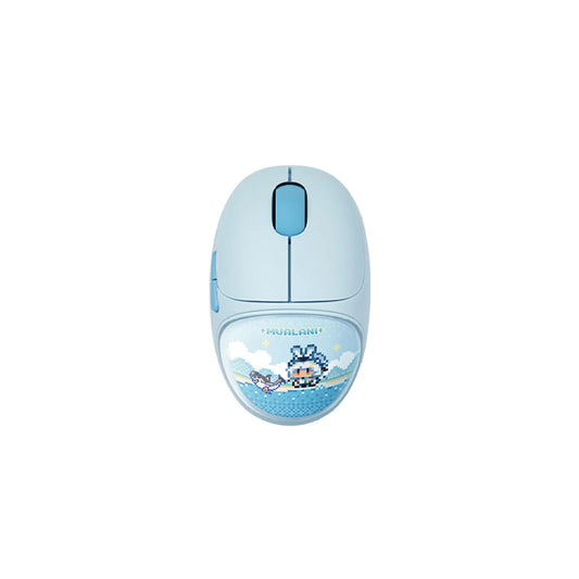 Natlan Colorful Pixel Series Mara Mouse for Genshin Impact fans, featuring an ABS build, wireless connectivity, and smooth, silent performance for your gaming setup.