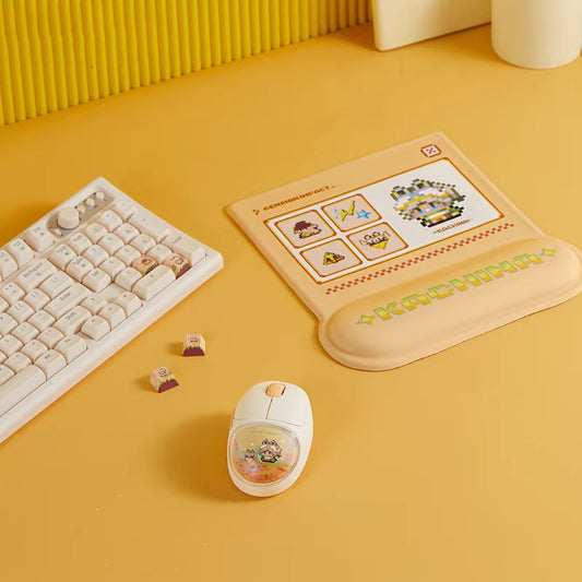  It features pixel art designs, including a character labeled "KACHINA" and various icons. The word "KACHINA" is prominently displayed in colorful letters at the bottom. 