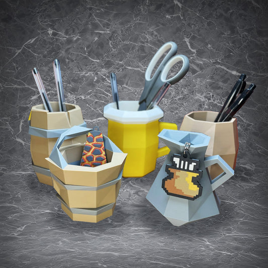 OSRS,Pen Pot | for OSRS Fans | Epoxy resin | Gamer gift