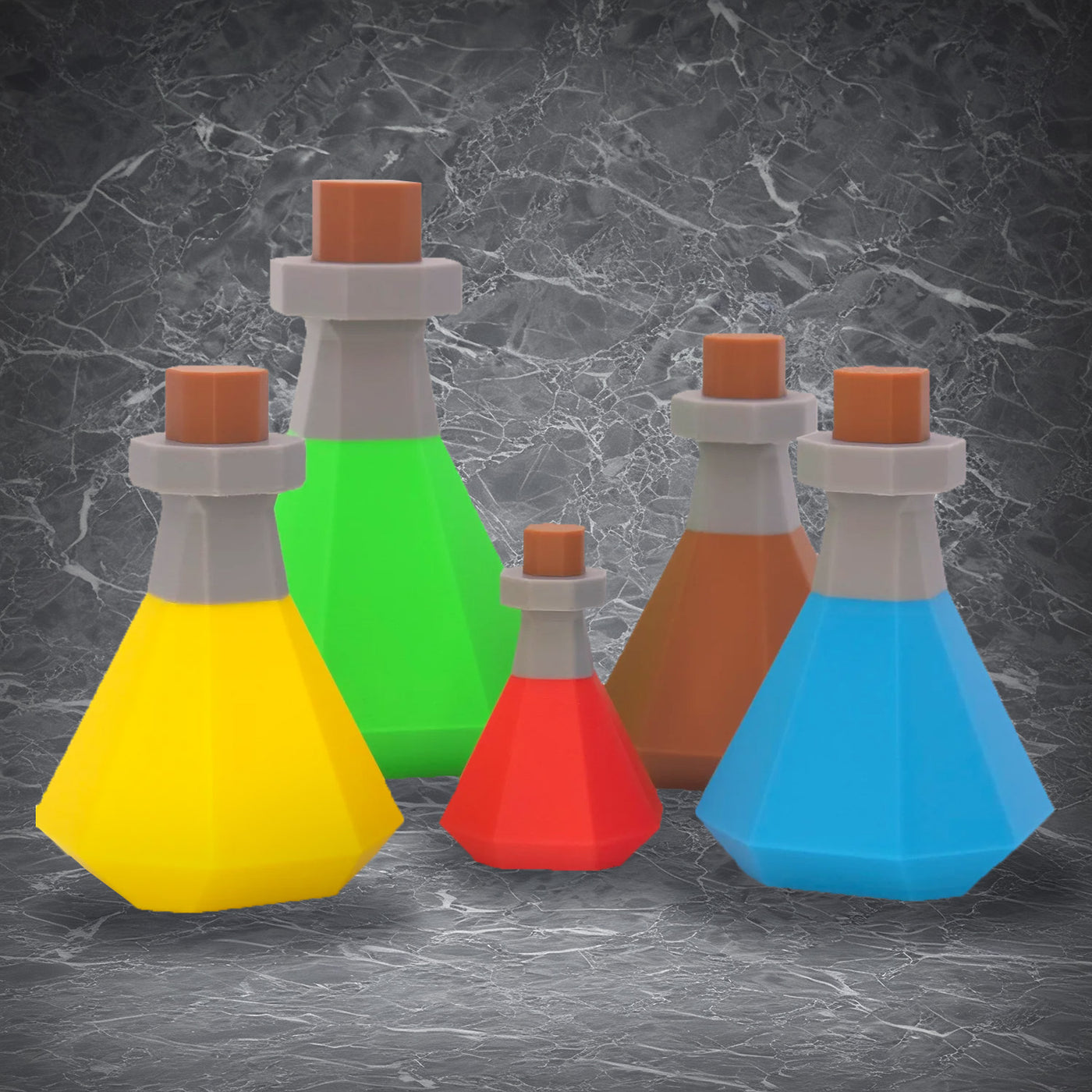 Potion Bottle Collectibles | for OSRS Fans | 3D printed PLA | OSRS Gamer gift