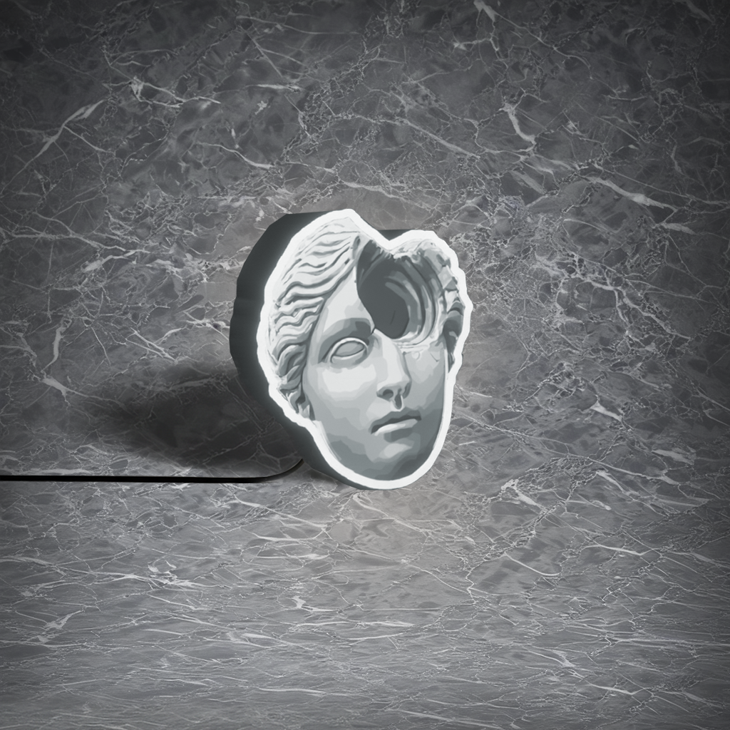 Orb of Annulment Lightbox|Path of Exile 2|Irregularly shaped acrylic material