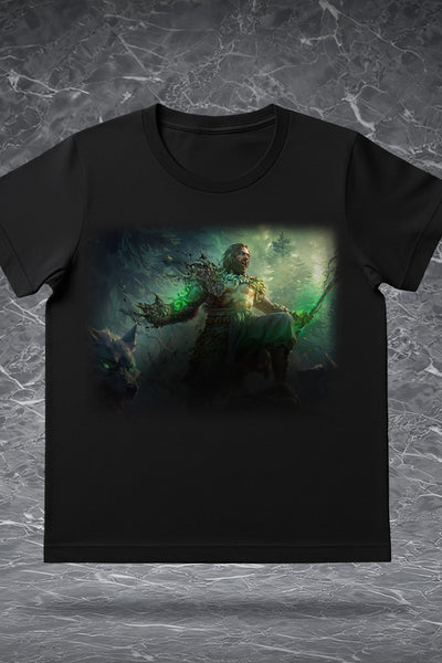 Druid T-Shirt | for Path of Exile 2 Fans | High-Quality Cotton | Perfect Gaming Gift