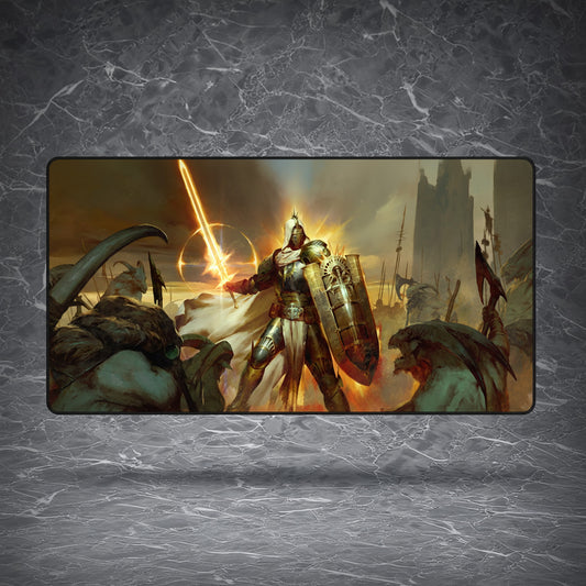 Paladin_B | for Diablo IV Desk Mat Fans |  Cloth Surface | Gaming Peripherals