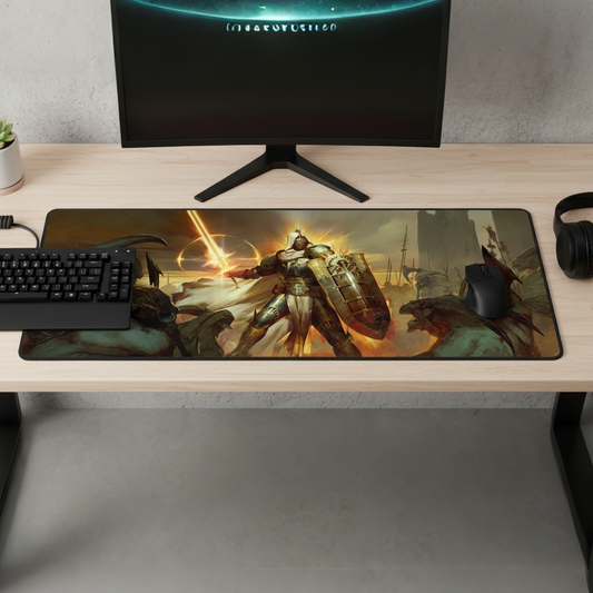Paladin_B | for Diablo IV Desk Mat Fans |  Cloth Surface | Gaming Peripherals