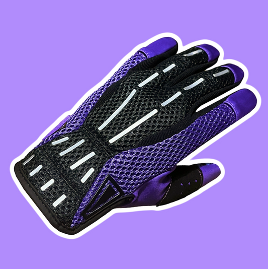 Pandora's Box Tactical Gloves(real life) | Essential Gear for CS2 Fans |  Black Purple Camo Protective Gaming Handwear | Cosplay & Airsoft