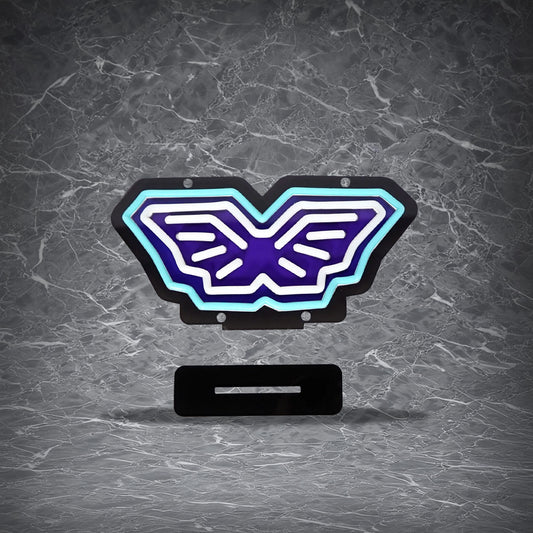 Piety Prayer Neon Sign | for Old School RuneScape Fans | Dimmable LED Neon | Gaming Room Decor