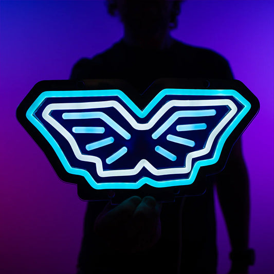 Piety Prayer Neon Sign | for Old School RuneScape Fans | Dimmable LED Neon | Gaming Room Decor