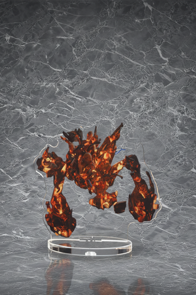 Rattlecage The Earthbreaker | Path of Exile 2 Acrylic Standee | High-Res Desktop Figure