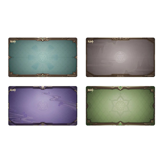 Seven Sanctuaries TCG Tournament Series Mousepad for Genshin Impact fans. Made from durable rubber, perfect for gaming and desktop use.