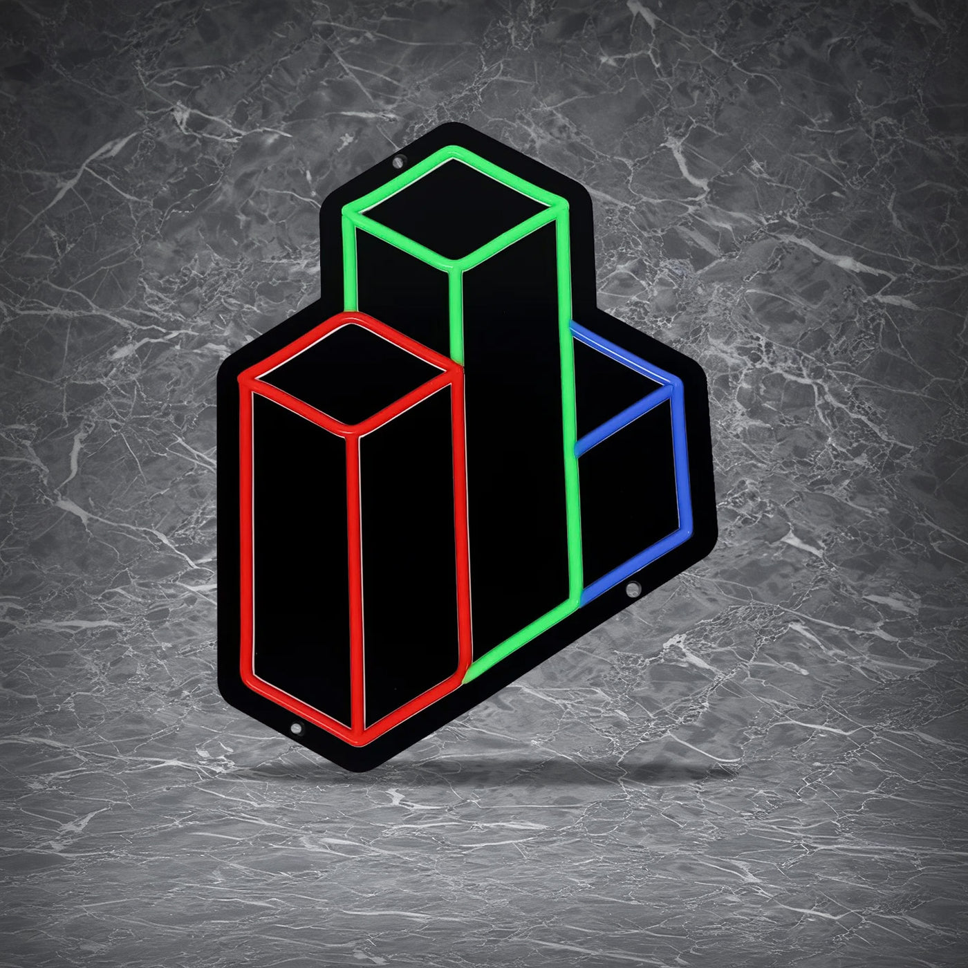 Skills Icon (XP Gains) Neon Sign | for Old School RuneScape Fans | Dimmable LED Neon | Gaming Room Decor