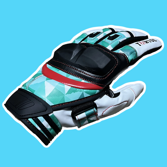 Spearmint Tactical Gloves(real life) | Essential Gear for CS2 Fans |  White Camo Protective Gaming Handwear | Cosplay & Airsoft