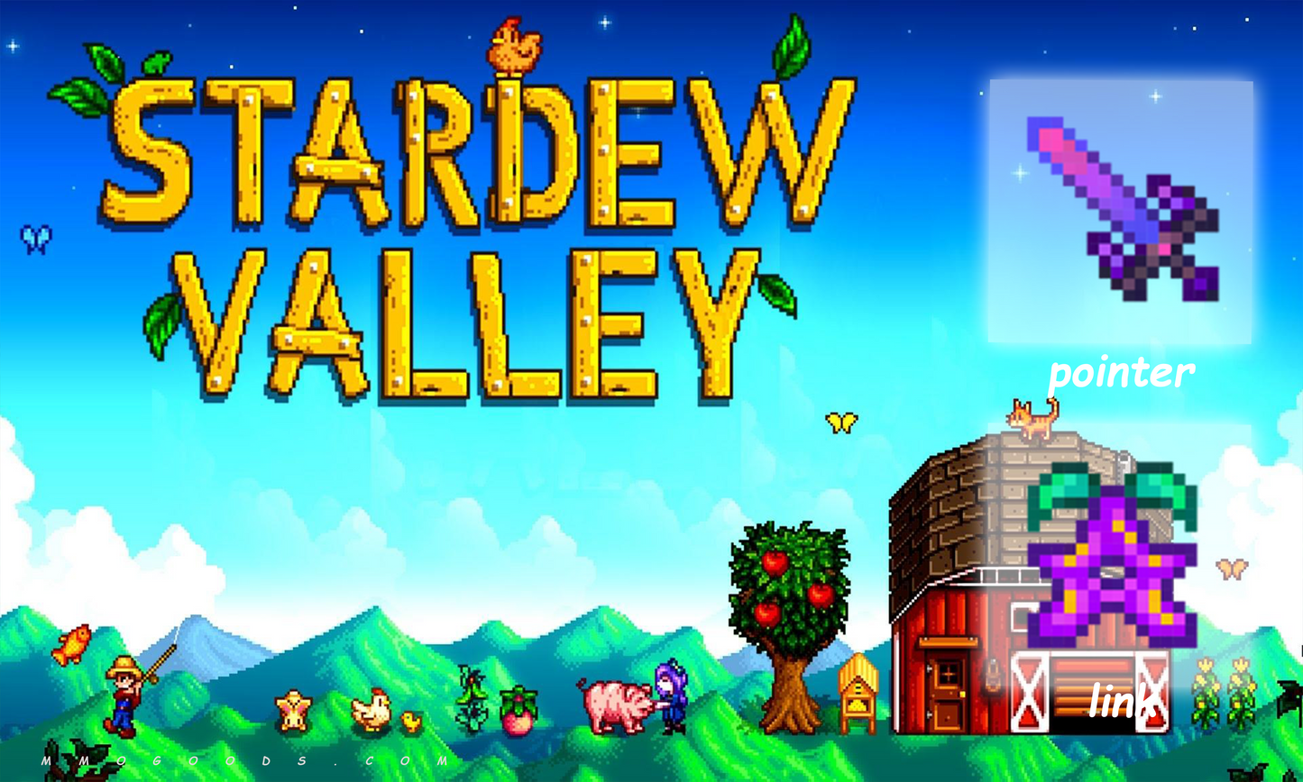 【Free】Stardew Valley Infinity Blade and Stardrop Cursor Set