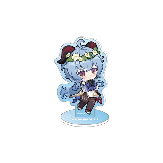 Starlit Series Ganyu chibi acrylic standee featuring a cute Q-style design, perfect for Genshin Impact fans and collectors