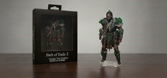Tavakai The Chieftain Acrylic Standee | for Path of Exile 2 Fans | High-Res print | Gamer Gift