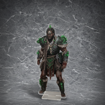 Tavakai, The Chieftain | Path of Exile 2 Acrylic Standee | High-Res Desktop Figure