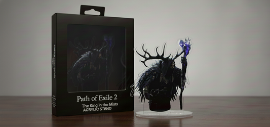 The King in the Mists Acrylic Standee | for Path of Exile 2 Fans | High-Res print | Gamer Gift