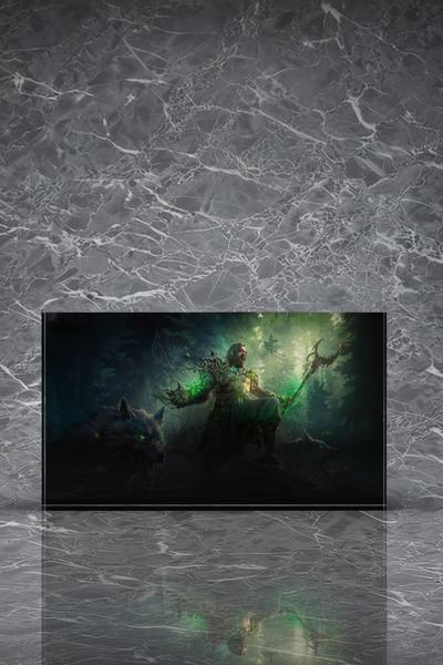 The Last Druids Acrylic Stand | for Path of Exile 2 Fans | High-Res Print | Gamer Gift