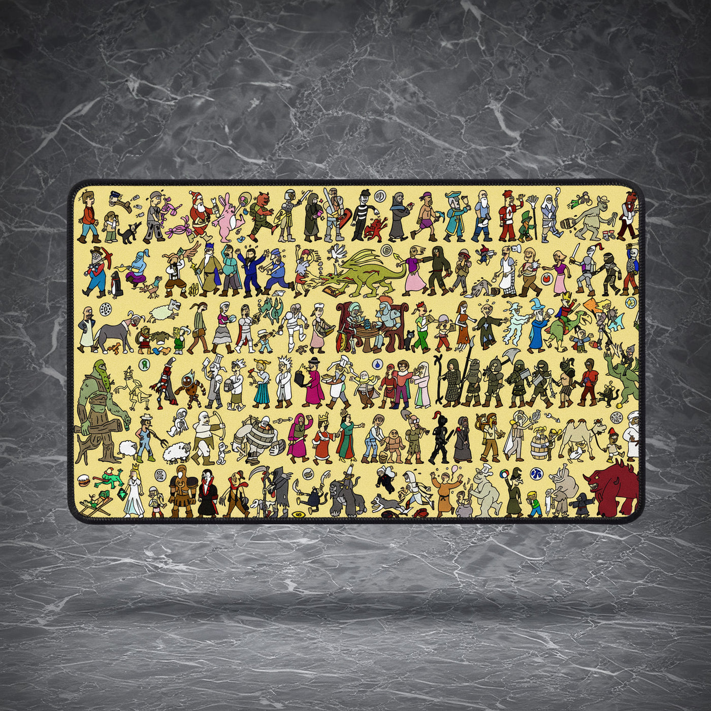 Toonscape | Essential Gear for OSRS Fans | Desk Mat | Cloth Surface | Gaming Peripherals