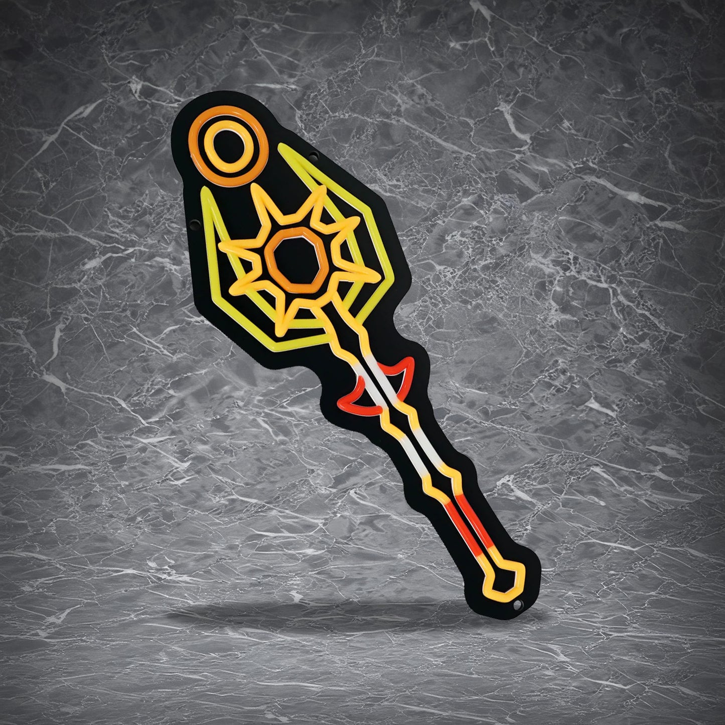 Tumeken's Shadow Neon Sign | for Old School RuneScape Fans | Dimmable LED Neon | Gaming Room Decor