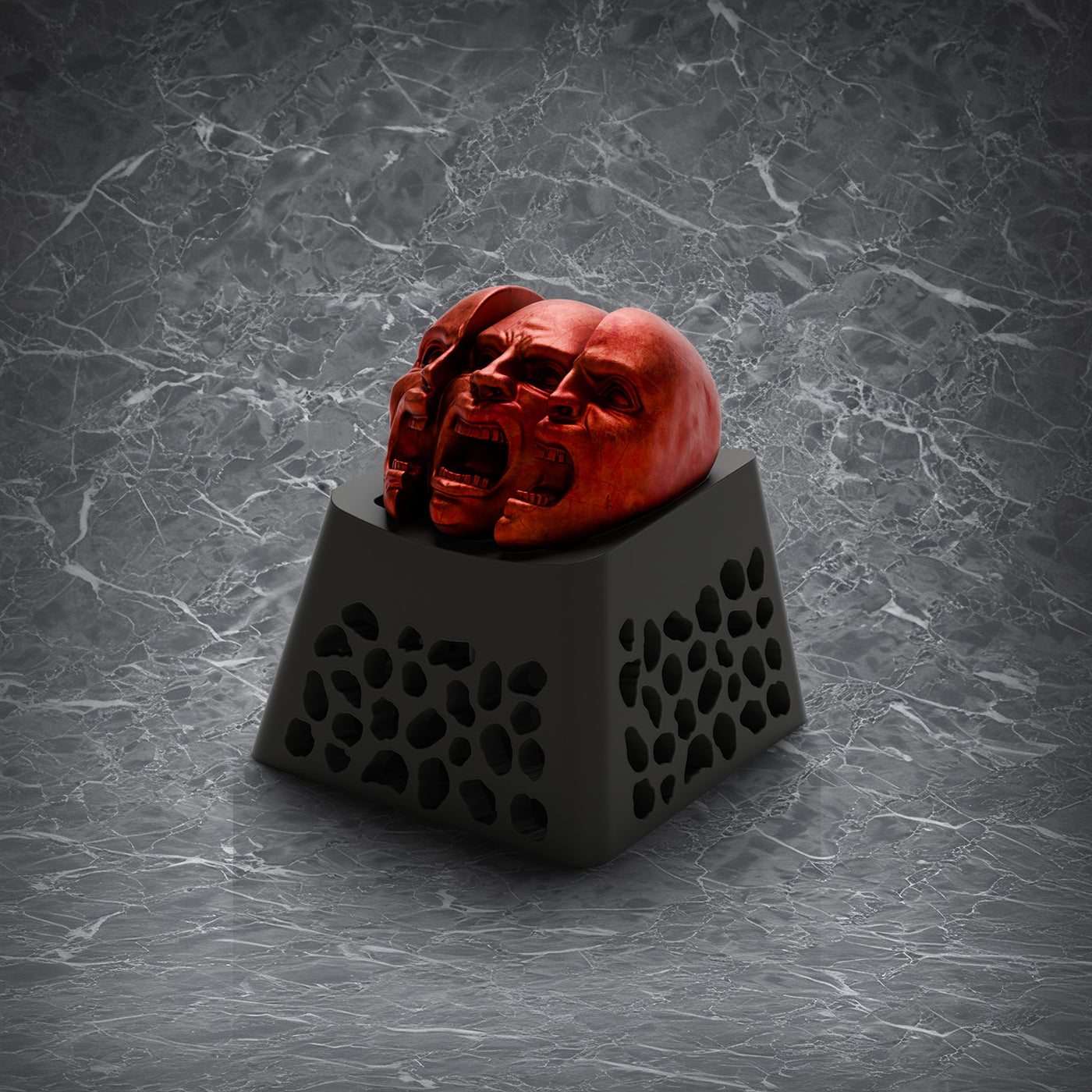 Vaal Orb Keycap | for Path of Exile 2 Fans | Photosensitive Resin | Gaming Setup