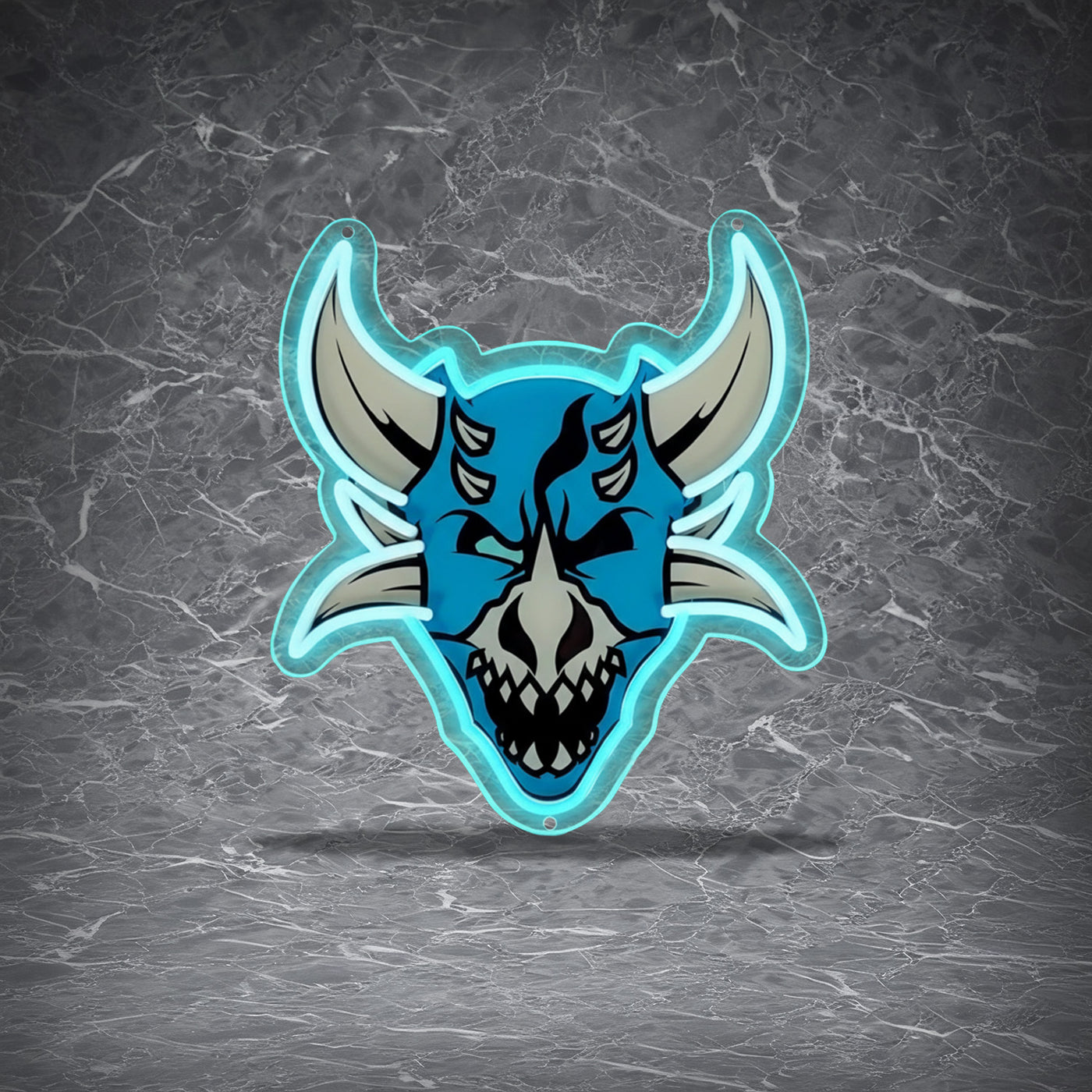 Vorkath Head Neon Sign | for Old School RuneScape Fans | Dimmable LED Neon | Gaming Room Decor