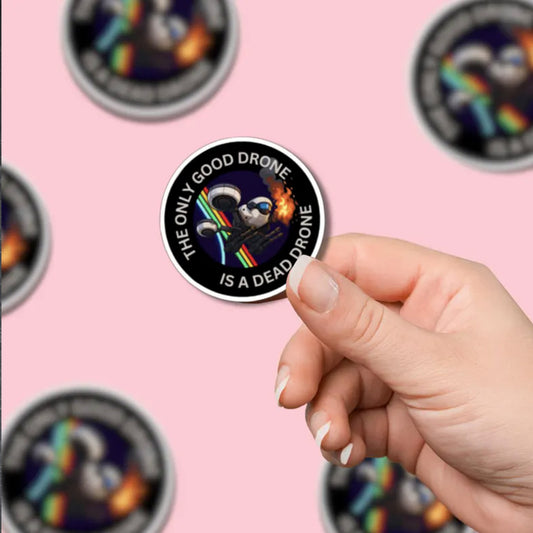 Wasp Drone Circle Sticker(FREE! You Just Pay Shipping) | for ARC Raiders Fans | Waterproof Stickers | ARC Raiders Gamer gift