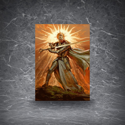 Zealot Poster | for Diablo 4 Fans | Glossy Paper | Wall Art