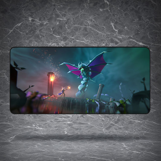 Zulrah | Essential Gear for OSRS Fans | Desk Mat | Cloth Surface | Home Leisure