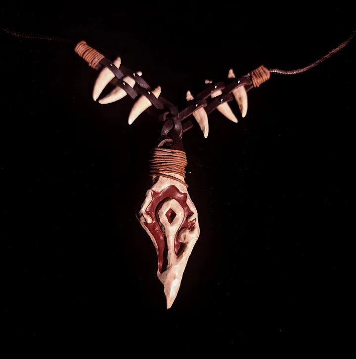 Varok Saurfang Horde necklace birthday gift