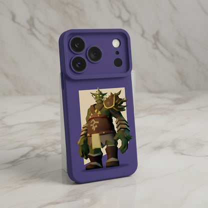 OSRS General Graardor Phone Case | Shockproof Protective Cover for Mobile Devices | OSRS Gaming Accessory for Fans