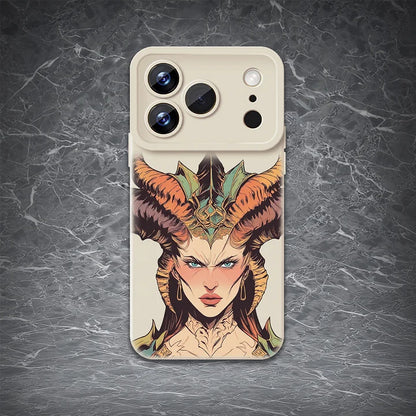 D4 Lilith Phone Case | Sinful Madonna Art with Full-Body Protection | Shockproof | Collector's Item