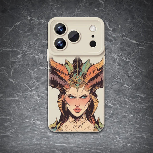 D4 Lilith Phone Case | Sinful Madonna Art with Full-Body Protection | Shockproof | Collector's Item