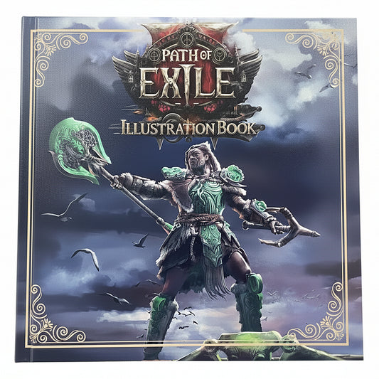 POE2 Illustration book | Official Concept Art & Character Designs | Hardcover Collector's Edition for Display | A Treasure for Art and RPG Enthusiasts
