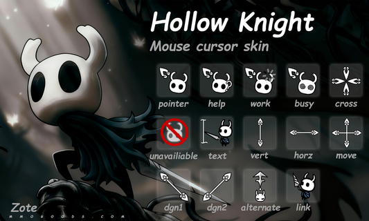 Hollow Knight Cursor Set