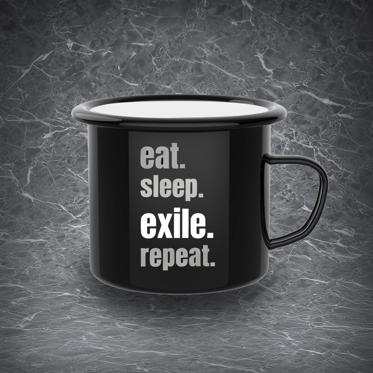 POE 2 Enamel Mug
