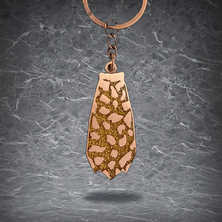 OSRS Fire Cape Keyring | Iconic Achievement Trophy in Metal Craft | For Keys & Bag Decoration