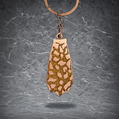 OSRS Fire Cape Keyring | Iconic Achievement Trophy in Metal Craft | For Keys & Bag Decoration