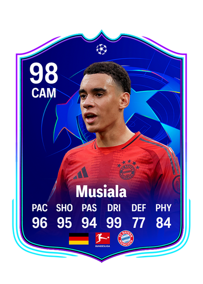 Musiala customized football cards | Premium Custom Printing & Finishing | Collectible Set for Football Supporters