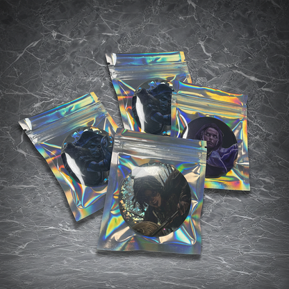 POE2 badge | Amazon | Deadeye | Stormweaver | Laser Reflective Metal Enamel Badges | Cool Collectible for Display