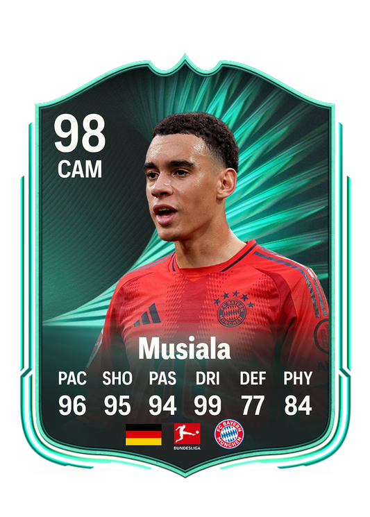 Musiala customized football cards | Premium Custom Printing & Finishing | Collectible Set for Football Supporters