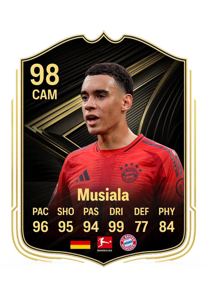 Musiala customized football cards | Premium Custom Printing & Finishing | Collectible Set for Football Supporters