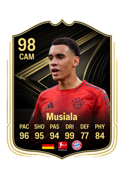 Musiala customized football cards | Premium Custom Printing & Finishing | Collectible Set for Football Supporters