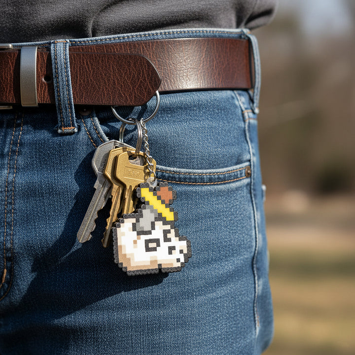 OSRS Pixel Keyring | Handmade | Backpack Keyring | Youth Souvenir