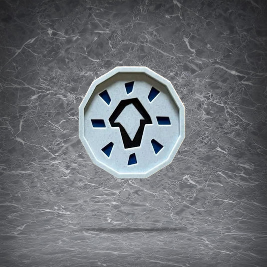 "Magic Rune" 3D Printed Coasters | for Old School RuneScape Fans | Non-Slip Cork Bottom | OSRS Gamer Gift