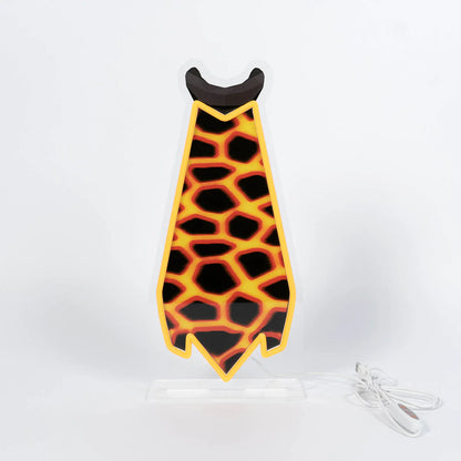 Infernal Cape Neon Sign | for Old School RuneScape Fans | Dimmable LED Art | Gaming Room Decor