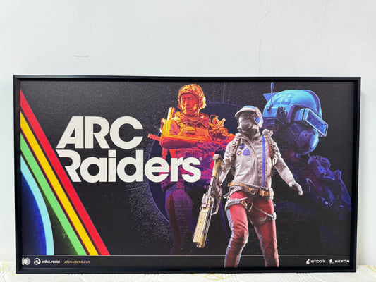ARC Raiders promotional poster Textured Art | for ARC Raiders Fans | 3D Textured Wall Art  | Gamer gift