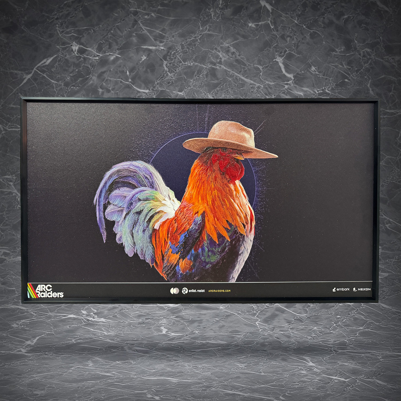 ARC Raiders Scrappy Textured Art | for ARC Raiders Fans | 3D Textured Wall Art | Gamer gift