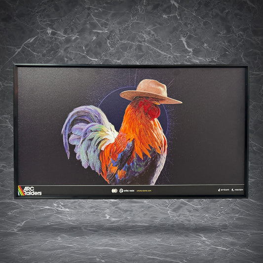 ARC Raiders Scrappy Textured Art | for ARC Raiders Fans | 3D Textured Wall Art | Gamer gift